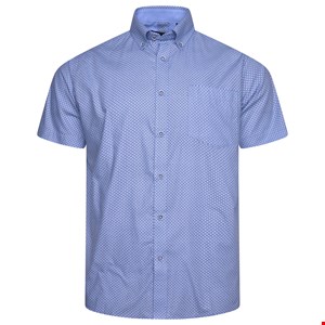 KAM Geo Print SS Shirt